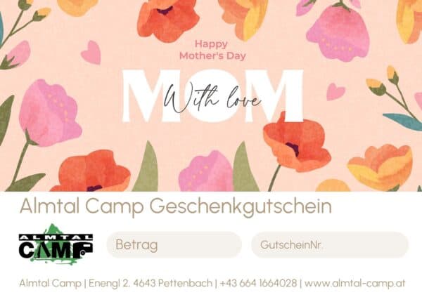 Almtal-Camp-Gutschein-Muttertag